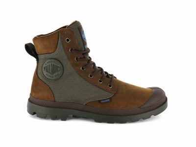 Botas Palladium PAMPA SPORT CUFF WPN Hombre Marrones | Costa Rica-23405